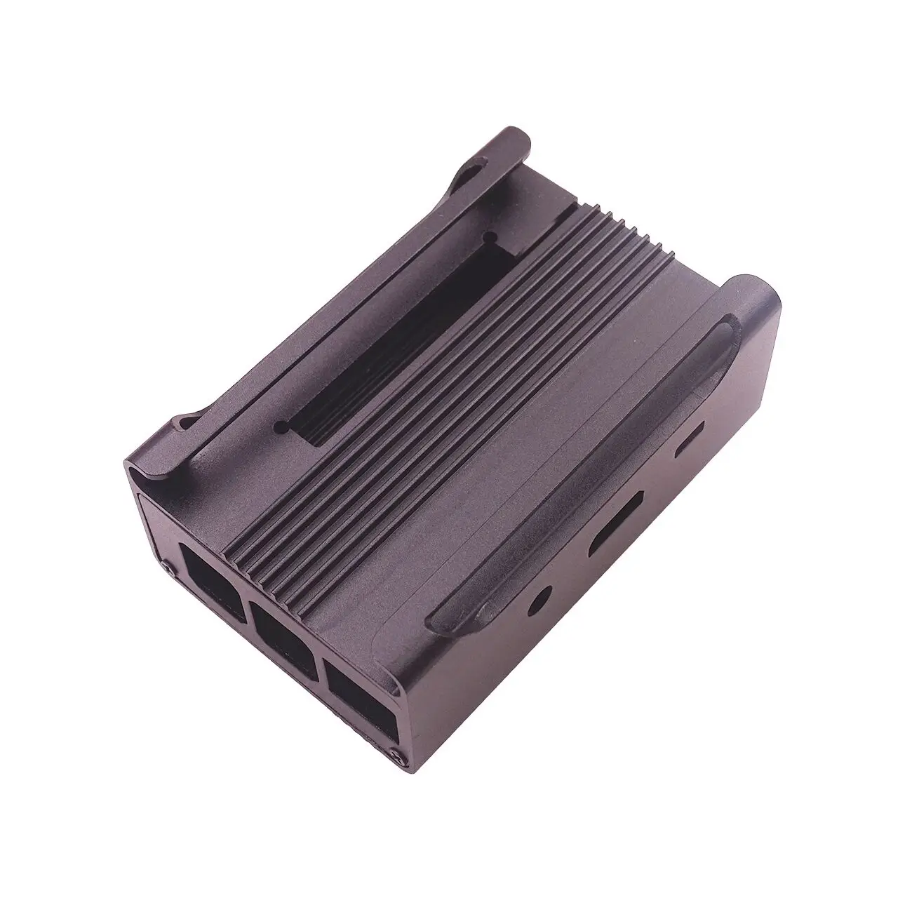 Raspberry Pi 3 Model B + алюминиевый корпус черный Серебряный из алюминиевого сплава