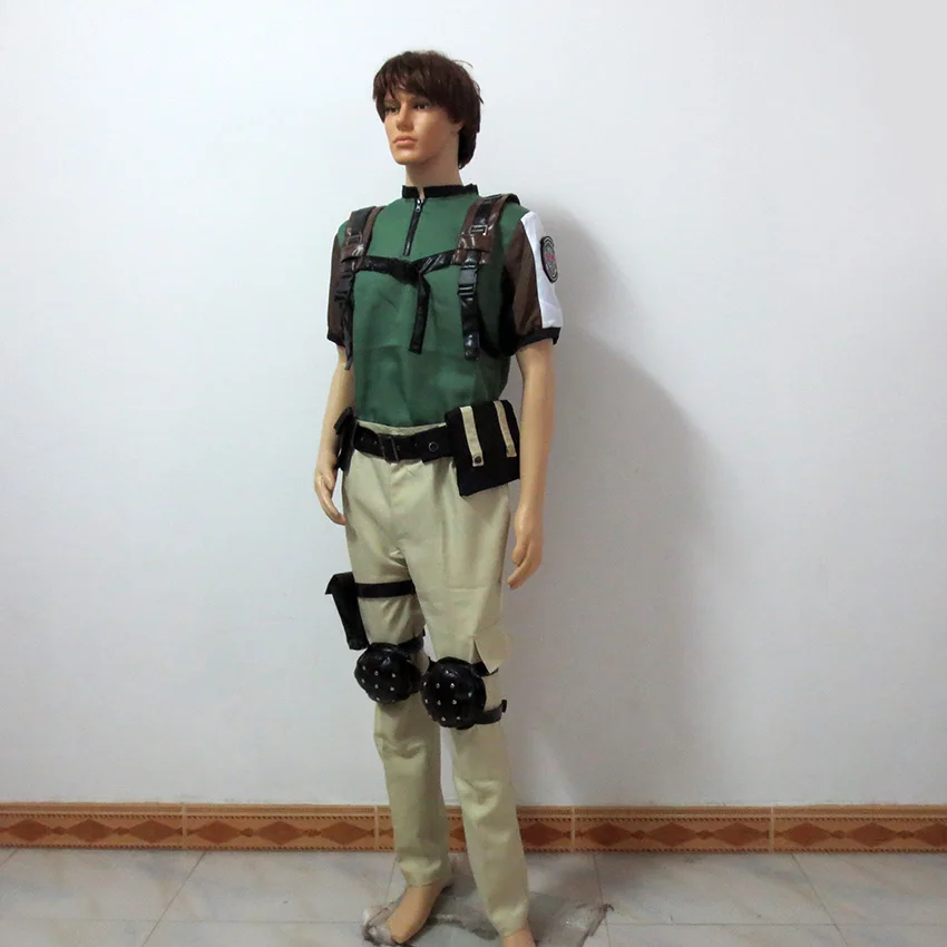 Игра Криса Редфилда косплей Рождество вечеринка Хэллоуин наряд костюм