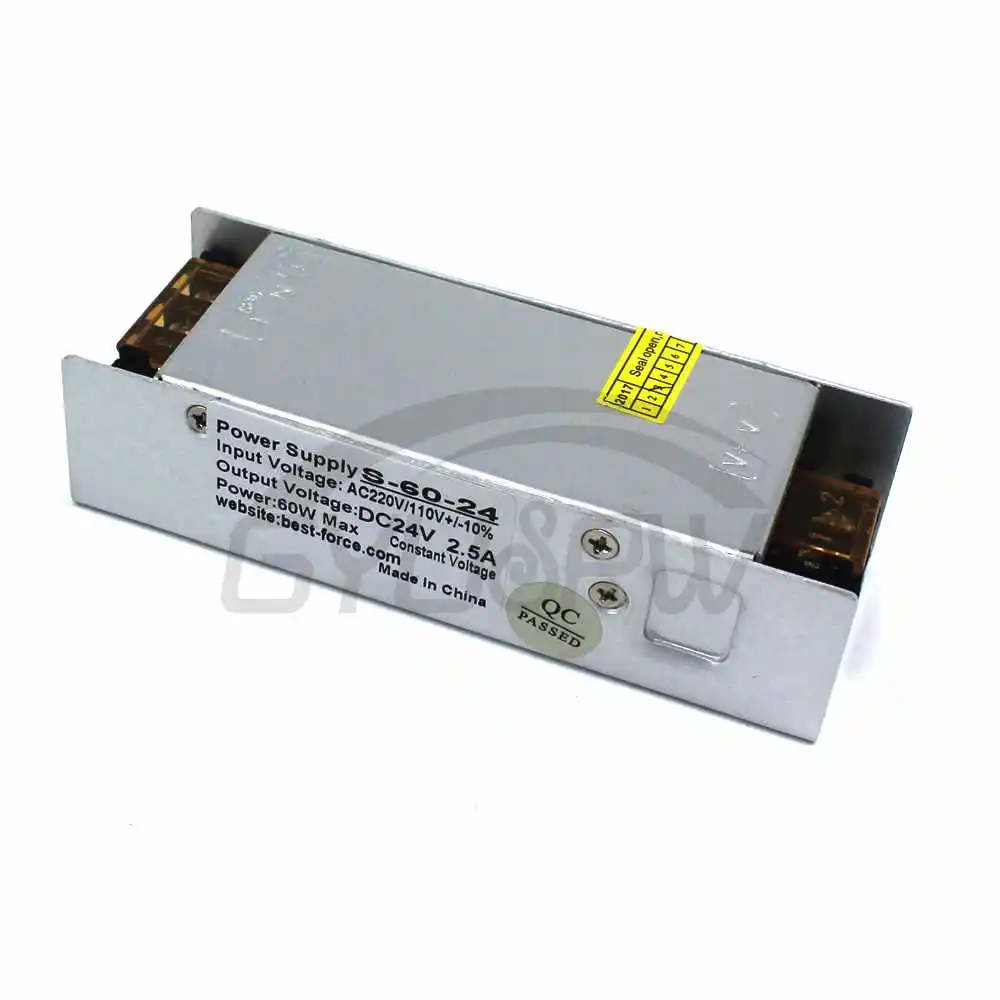 mini size DC24 power supply 2.5A 60W Led Driver Power adapter Transformer 110v 220v AC-dc SMPS for LED Strip Light CNC CCTV |