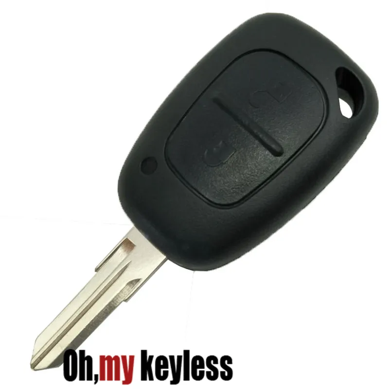 Ключ транспондер для Renault Trafic Master Vivaro Movano Kangoo Автомобильный ключ 433 МГц 7947 чип|key