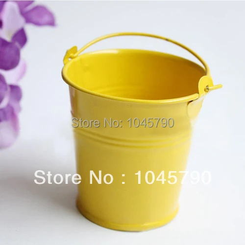 10 X Mini Wedding Candy Buckets Metal Party Decor Supply Box | Дом и сад