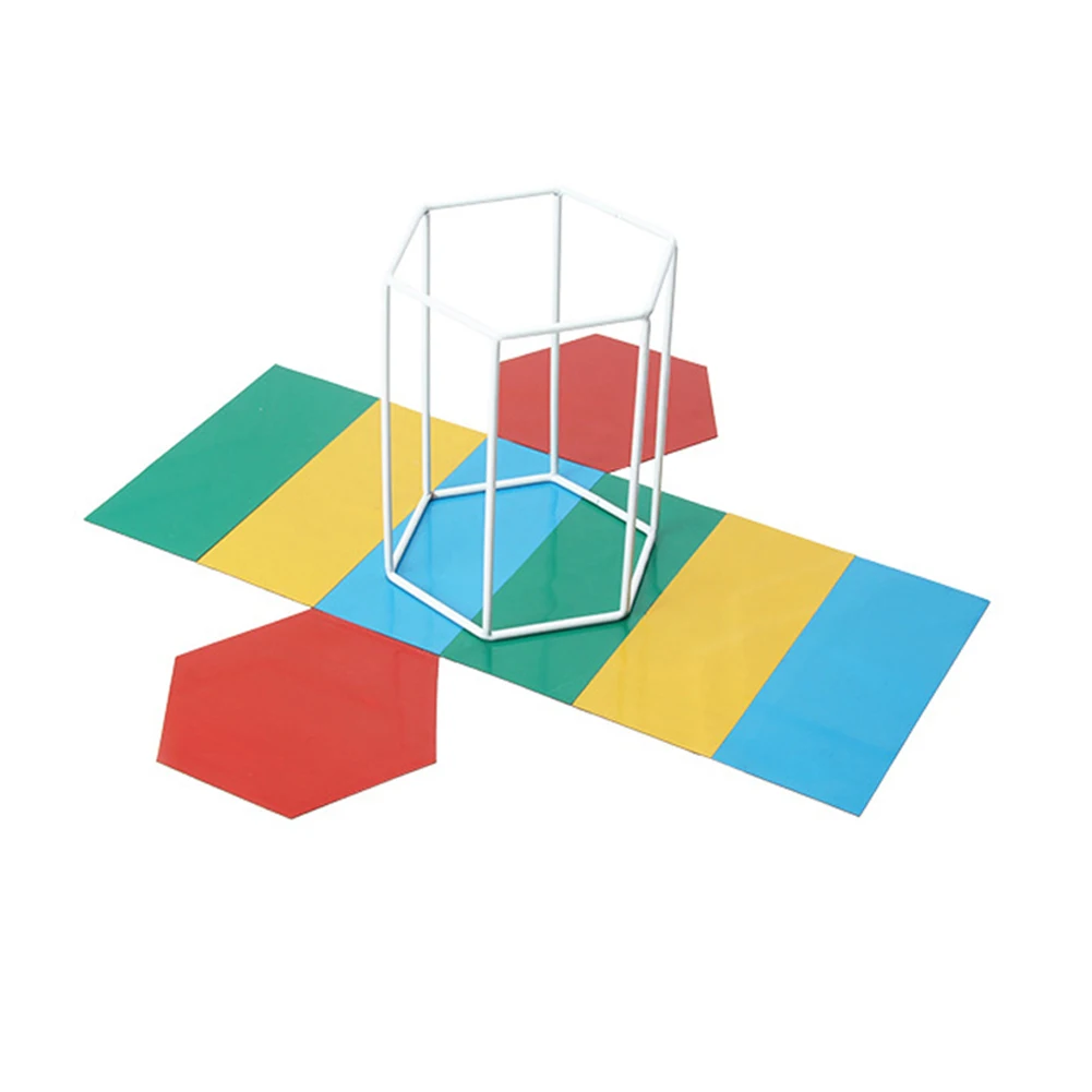 Магнитные раскладные геометрические Твердые shapeCube Призма 3D плоское обучение сравнение математические игрушки для детей