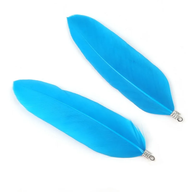 2018 Новое поступление супер милая красивая подвеска в виде пера одиннадцать