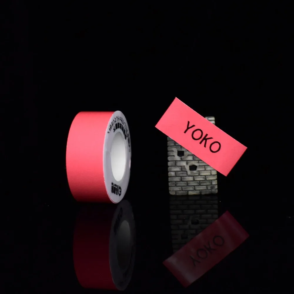 Красный цвет Васи лента для KingJim LR5C MP20 LR-RK1C стикер этикетки Мини Милая 15 мм * 4 м TEPRA
