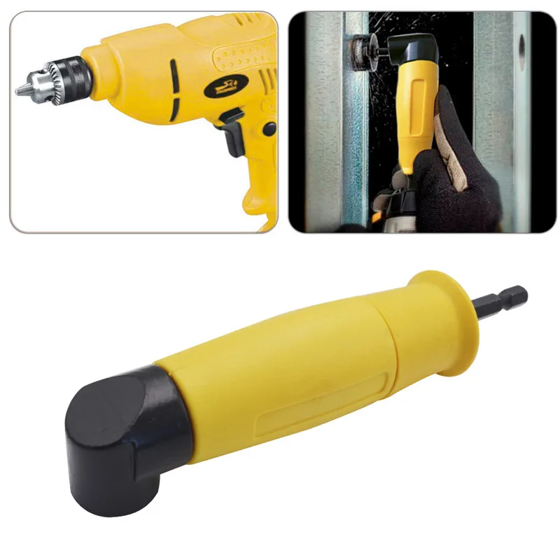 

Universal Right Angle Screwdriver Hexagon Dril Bits Adapter Head Electric Hand Tools Accessories