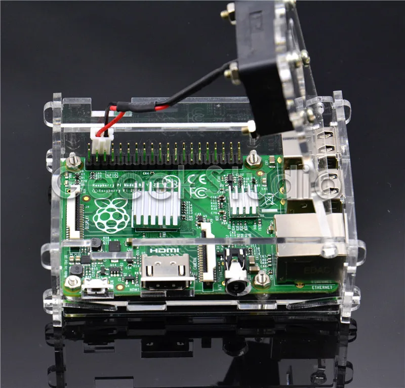 Акриловый чехол оболочка B Plus корпус коробка для Raspberry Pi 3/2 Модель B|box for|box boxbox enclosure