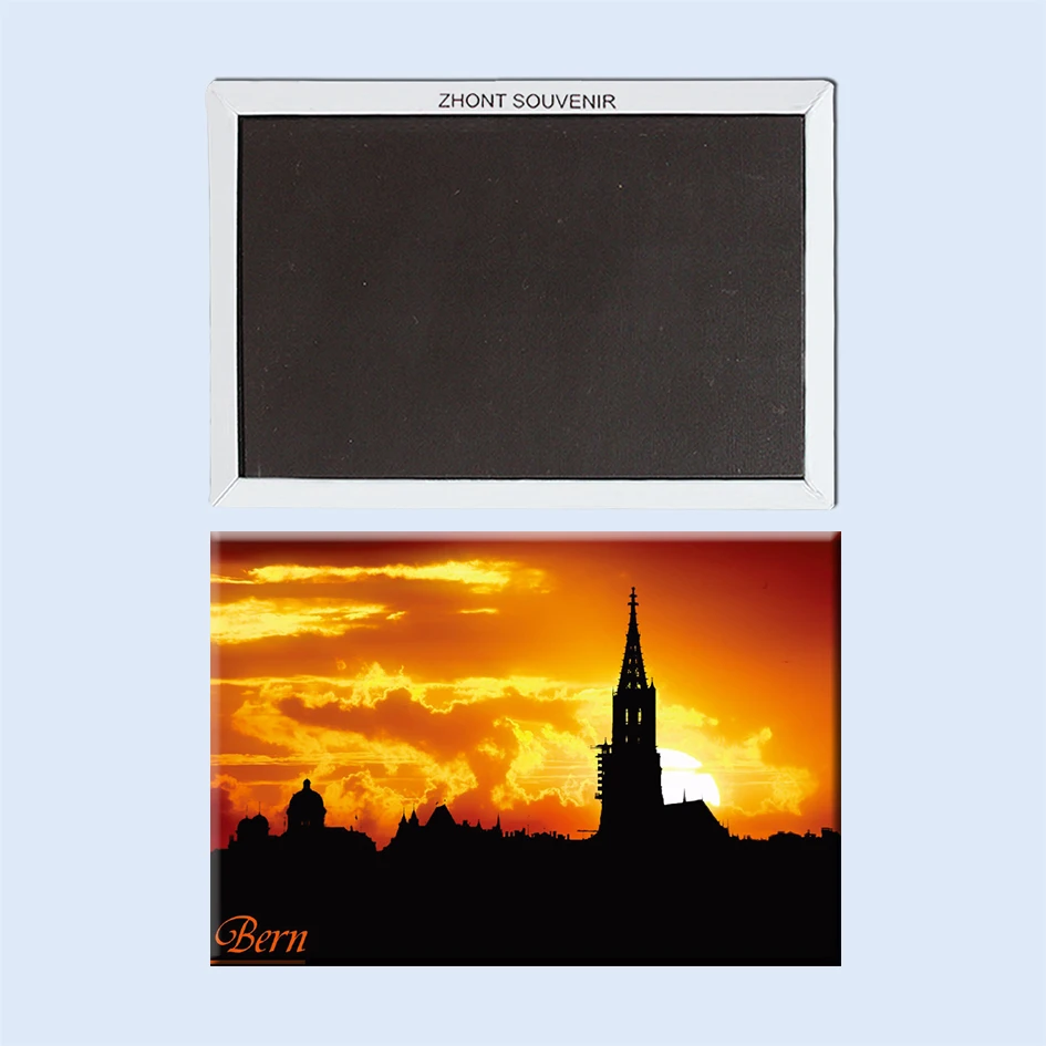 Символ города Берн Швейцария 22727 сувениры туристического пейзажа магнитный
