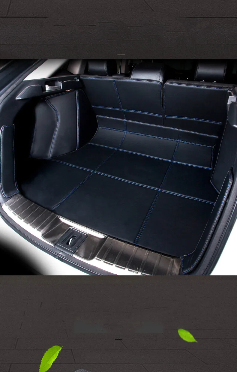 Full Covered Waterproof Boot Carpets Non Slip Durable Custom Special Car Trunk Mats for Land Rover Discovery 3/4/5 Sport
