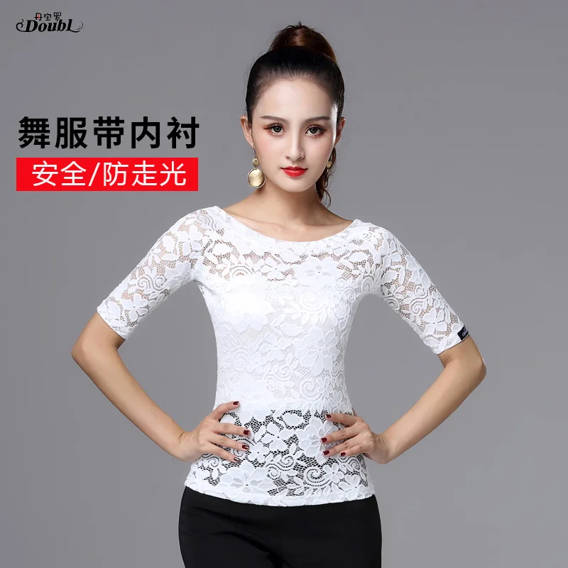 Женский топ для латиноамериканских танцев пикантная танцевальная куртка