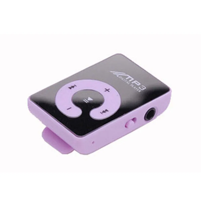 Mosunx мини Hifi зеркальный зажим USB цифровой Mp3 музыкальный плеер Поддержка 1-8 Гб SD TF карта Горячая заводская цена Прямая