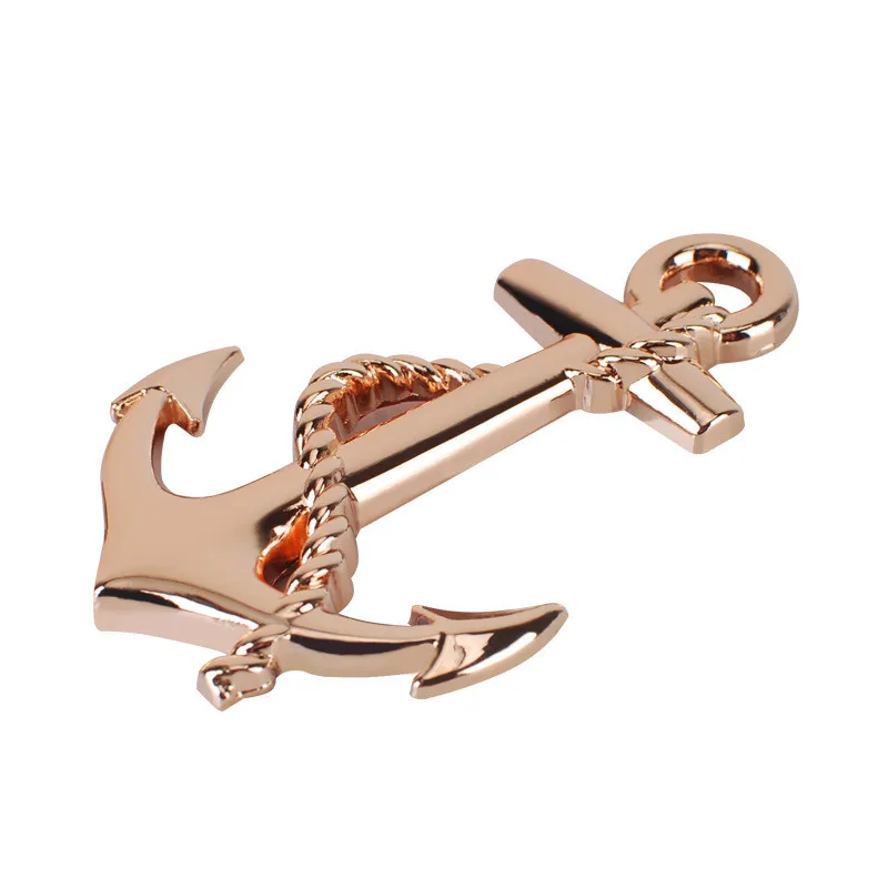 Автомобильный Стайлинг хромированная металлическая Лодка Якорь автомобильные