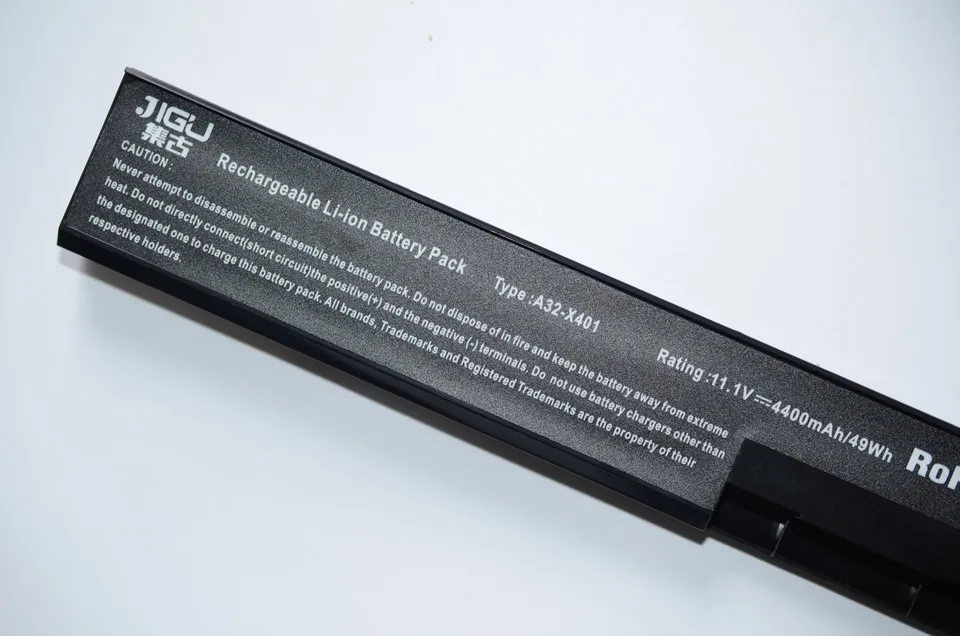 JIGU 6 ячеек Аккумулятор для ноутбука ASUS F301 F501A S401A1 X301U F301A1 F501U S501 X401A