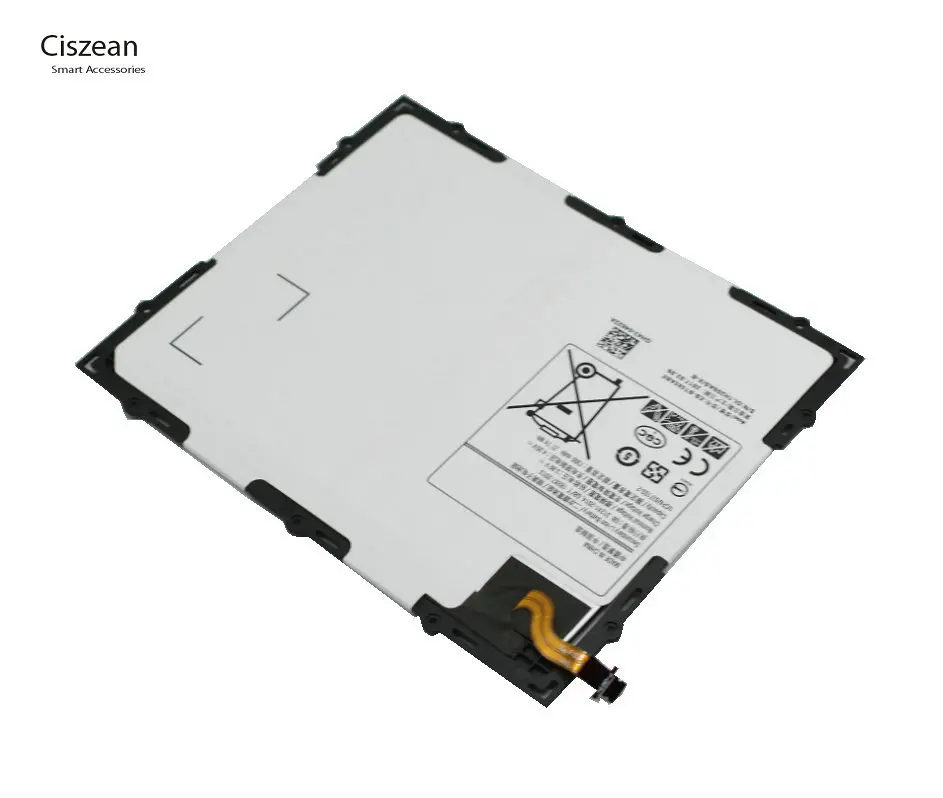 Ciszean 7300 мА/ч, EB-BT585ABE Замена Батарея для Samsung Galaxy планшет Tab A 10,1 T580 SM-T585C T585 T580N+ Инструменты