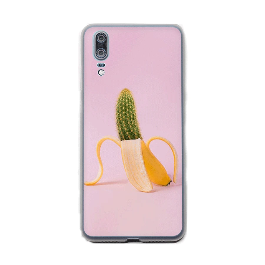 Desxz желтый арбузный чехол для телефона huawei Y5 Y6 Y7 Y9 2018 Nova 2i 3 3i mate 10 20 Pro Lite защитный |