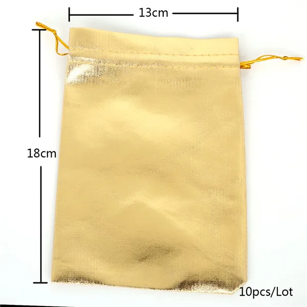 

Мешочки из металлизированной фольги, 10 шт., 4 размера
