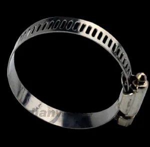 Регулируемое кольцо для шланга из нержавеющей стали, 33-57 мм, 10 шт.