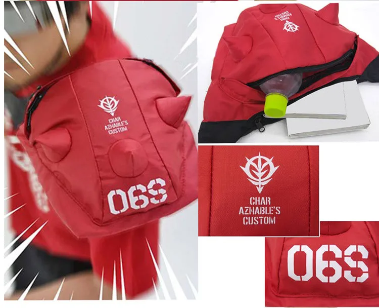 Модная сумка Gundam поясная в стиле аниме портфель Наплечные сумки-мессенджеры |