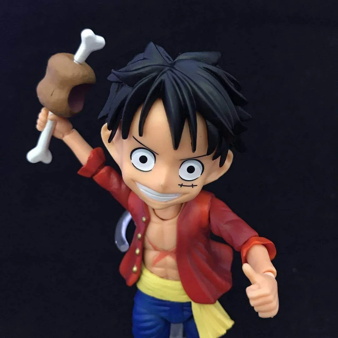 Один кусок WCF два года спустя обезьянка D Luffy подвижные соединения ПВХ