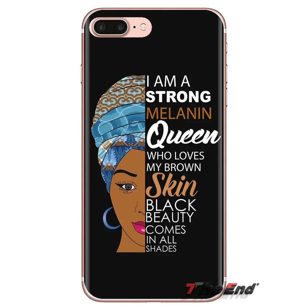 Мягкие чехлы для HTC One U11 U12 X9 M7 M8 A9 M10 E9 Plus Desire 630 530 626 628 816 820 830 black girl Queen 2bunz Melanin Aba |
