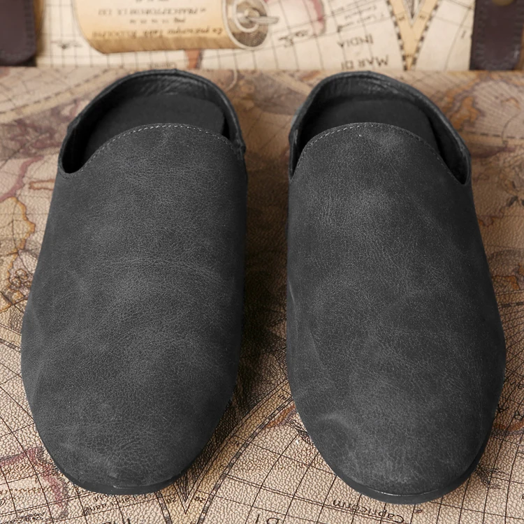 Мужские босоножки в Британский горох летние без каблука сандалии Баотоу | Обувь