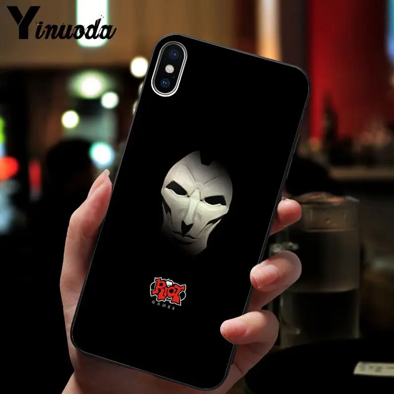 11pro MAX League of legends Khada Jhin Роскошный Уникальный Дизайн чехол для телефона iPhone 8 7 6 6S Plus X