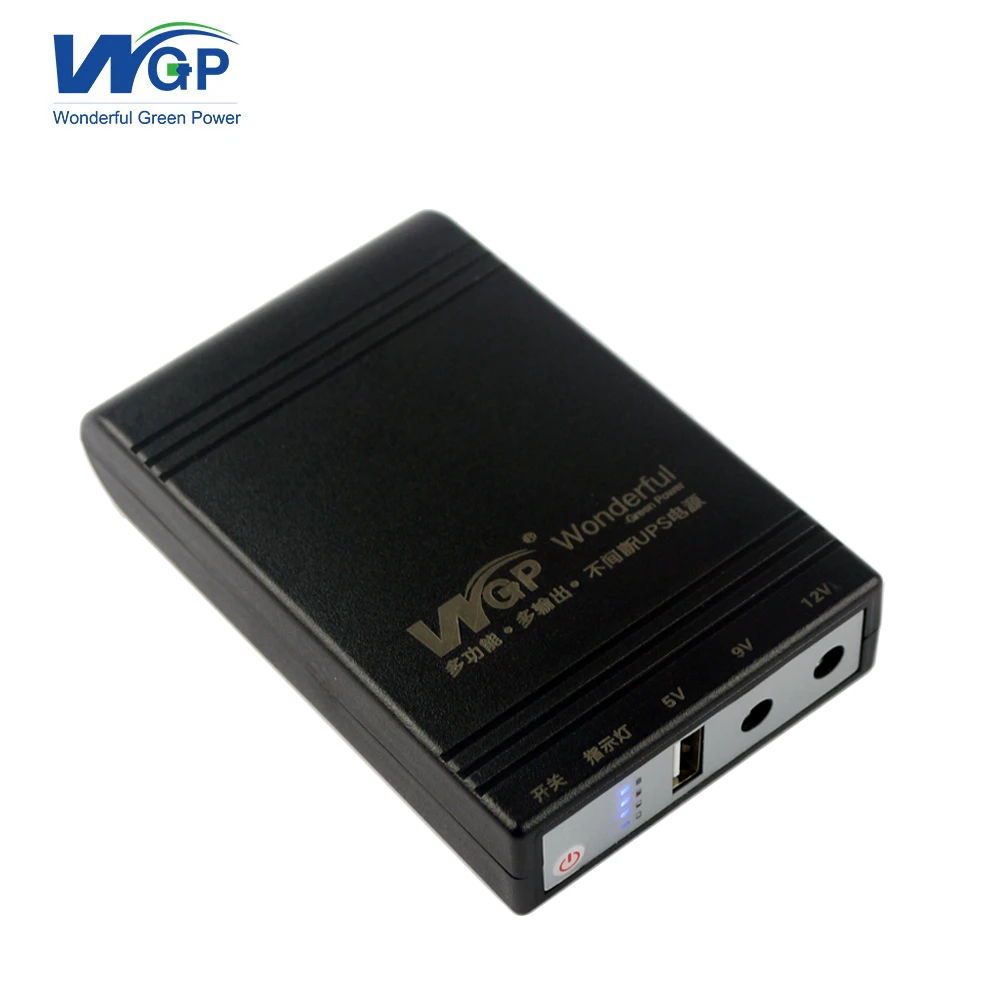 3 в 1 Внешний аккумулятор mini ups 12В dc Источник бесперебойного питания резервная