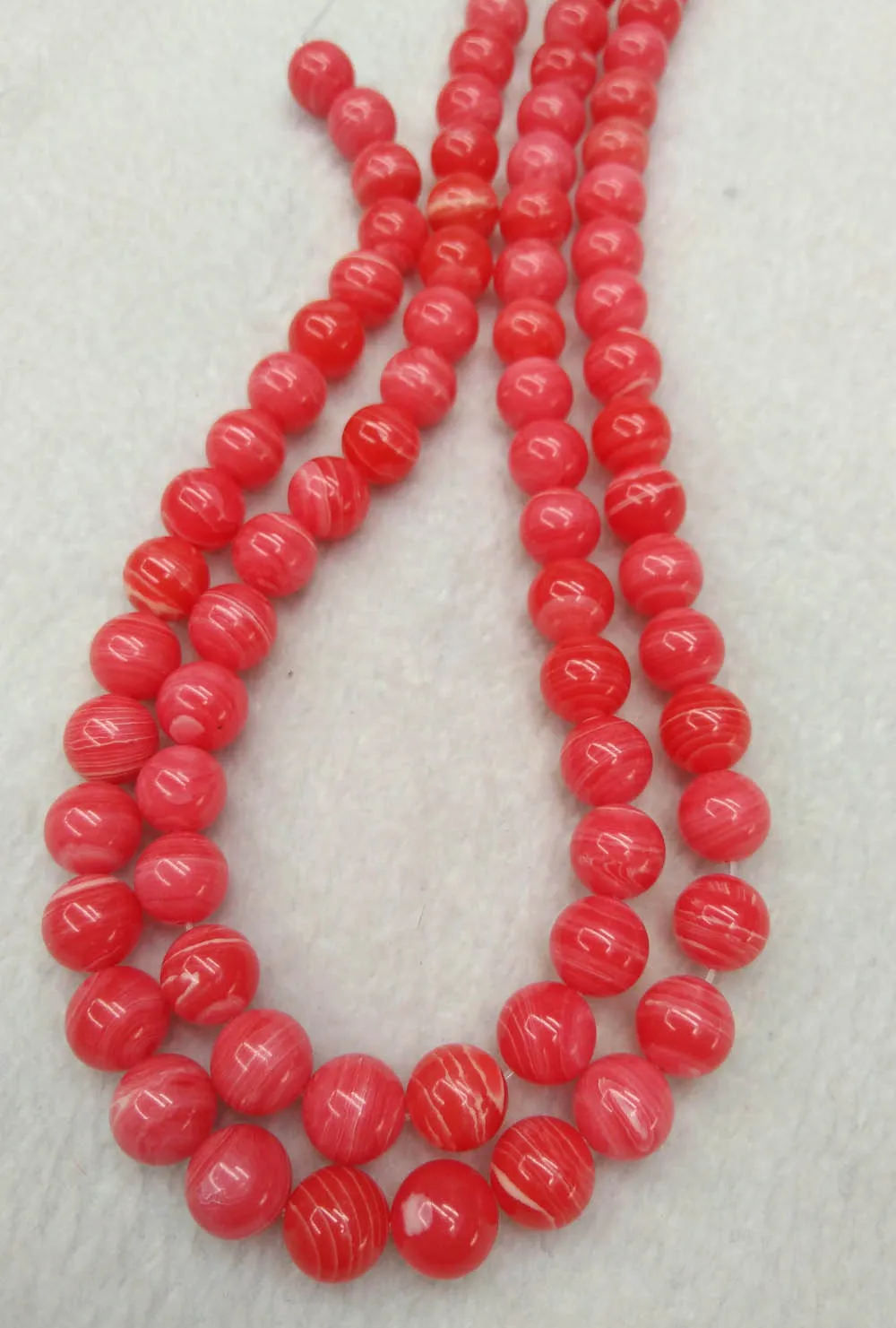 Pink Rhodochrosite Loose Beads Round Shape 4mm 6mm 8mm 10mm 12mm Full strand 16&quot | Украшения и аксессуары