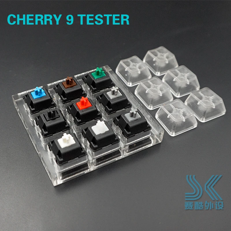 Тестер переключателей Cherry MX Kailh светопроницаемые клавиши пробоотборник печатная