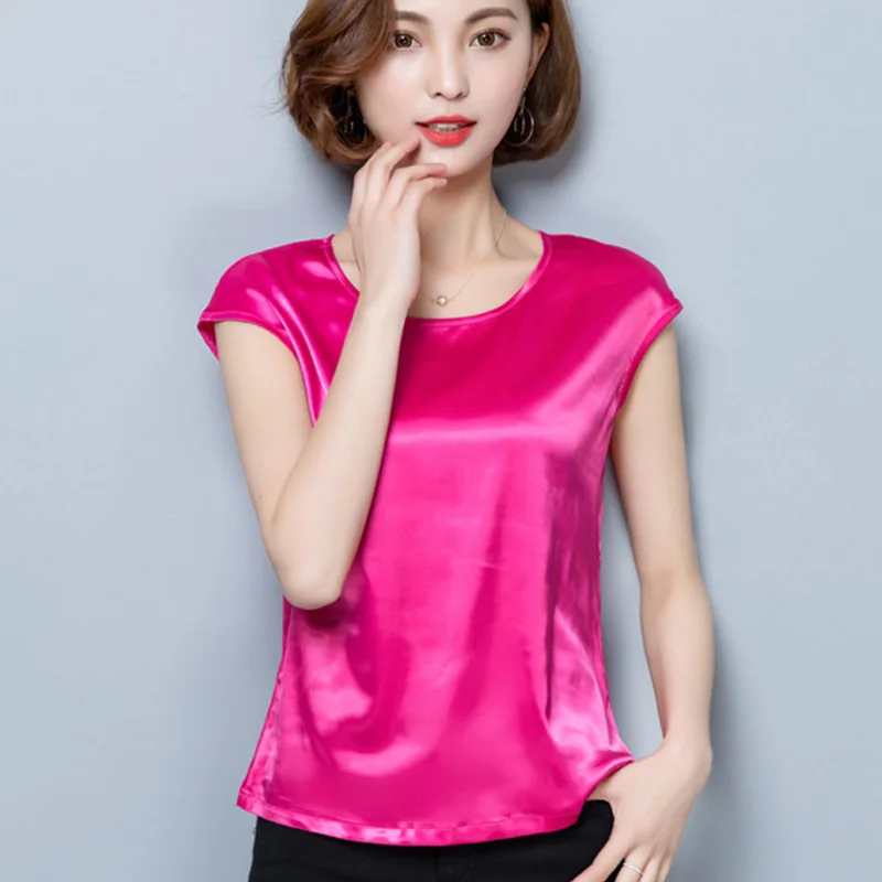 Женская атласная майка с круглым вырезом 12 цветов|satin tank|tank womensilk tank |