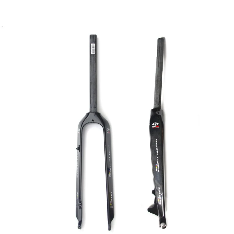 Новая жесткая вилка из углеродного волокна дисковые тормоза 26/27.5/29 дюйма круглая