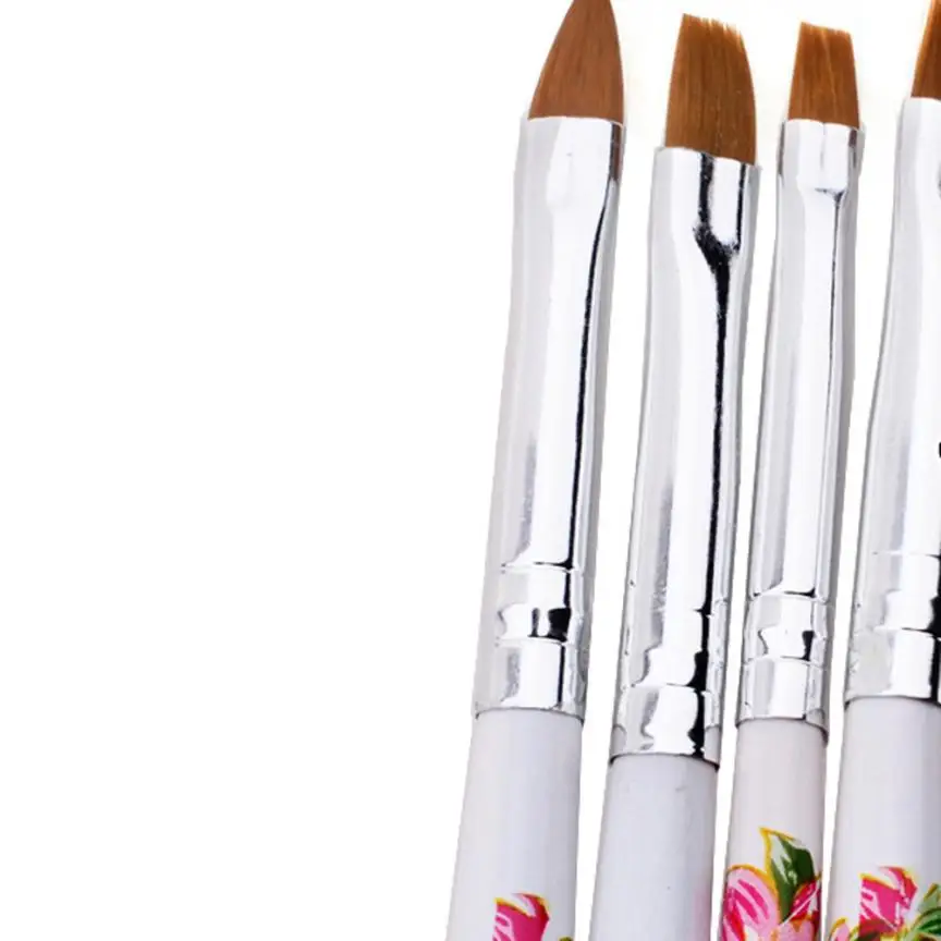 Хит! 2016 новое поступление Топ продажа ногтей 5 шт УФ гель Акриловая кисть для