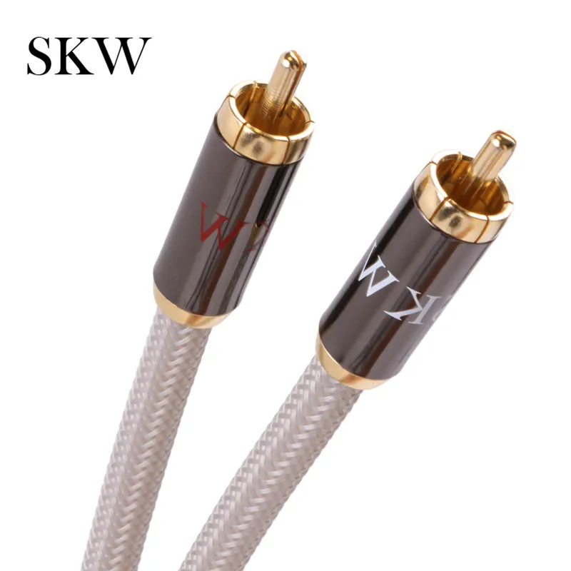 Цифровой коаксиальный кабель со штекером 1/1 5/2/3/5 м|2 rca|rca torca speaker cable |