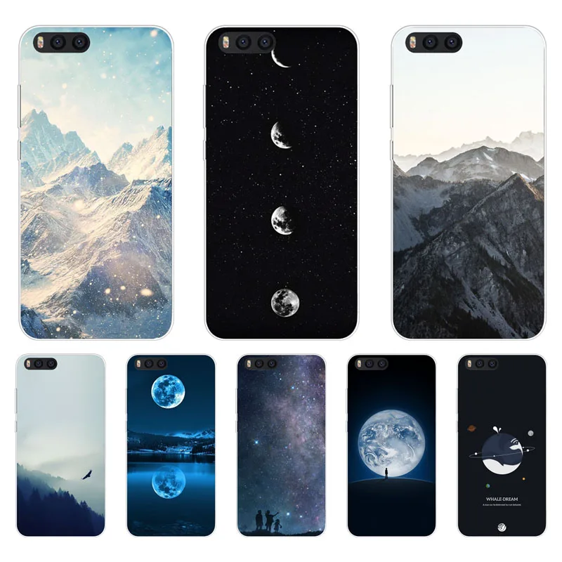 Xiaomi mi note 3 Case Silicon scenery Painting Soft TPU Back Cover for Protect Phone cases shell |