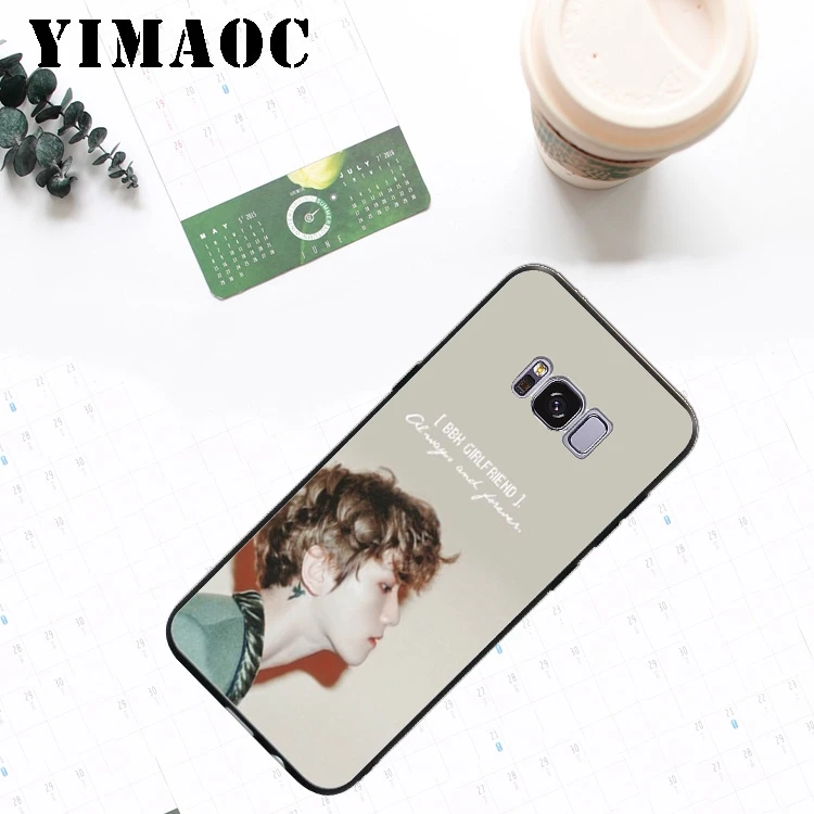 YIMAOC A24 GOT7 Джексон Мягкий силиконовый чехол для телефона samsung Galaxy S9 S8 A6 плюс 2018 S7 S6