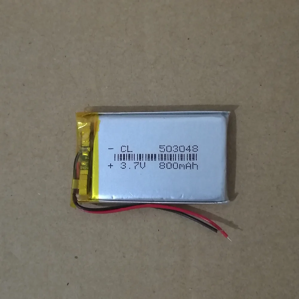 Dinto 1 шт. 3 7 в 650 мАч 503048 перезаряжаемая полимерная батарея Li-ion Li-po аккумуляторные