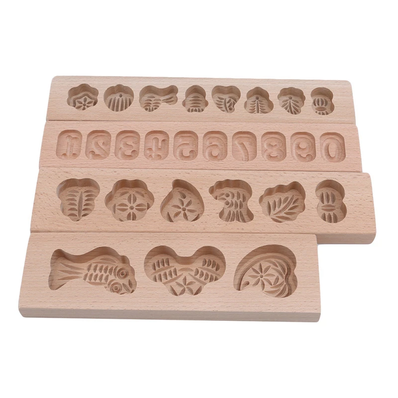 Новая деревянная форма для выпечки инструмент украшения ручной работы Украшение