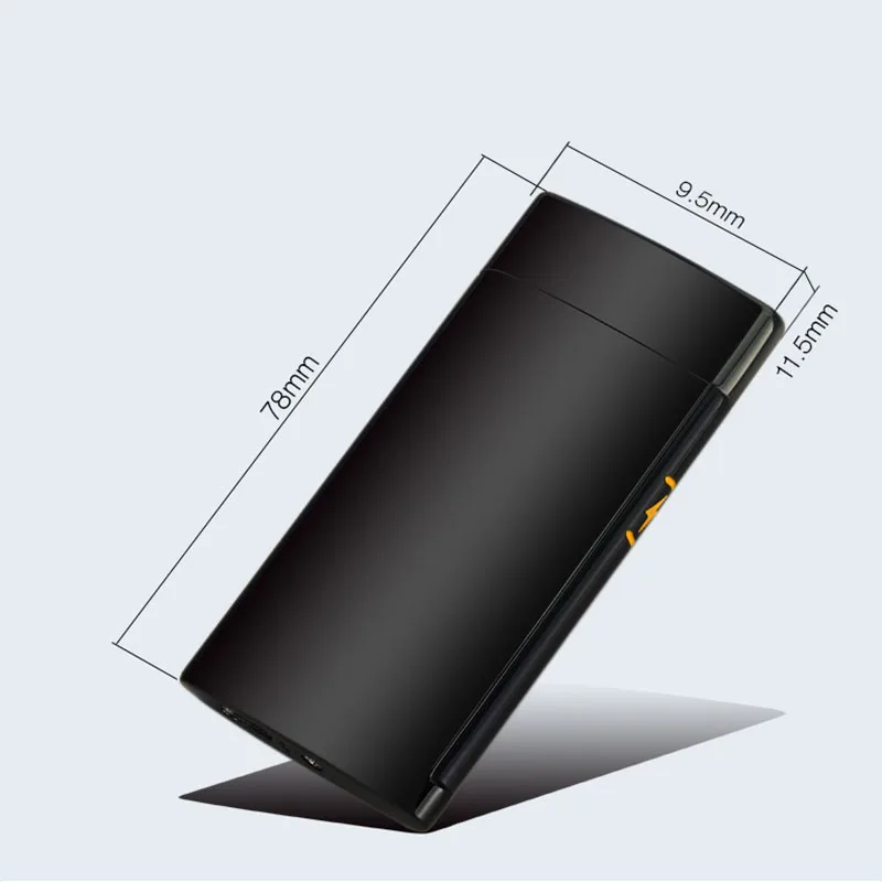 Двойная дуговая Индукционная Зажигалка плазменная USB меняющая ветрозащитная