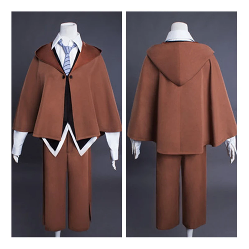 Высокое качество аниме Бунго бродячих собак Edogawa Ranpo Костюмы для косплея