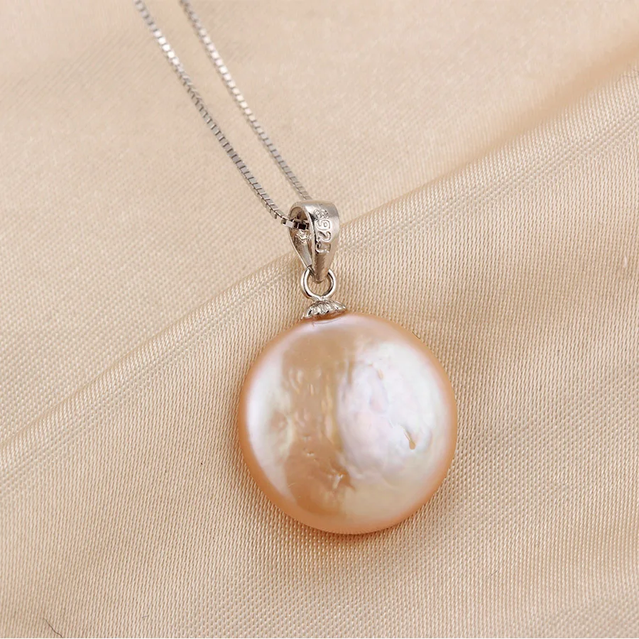 Распродажа! Подвеска из натурального жемчуга фиолетового и розового цвета в