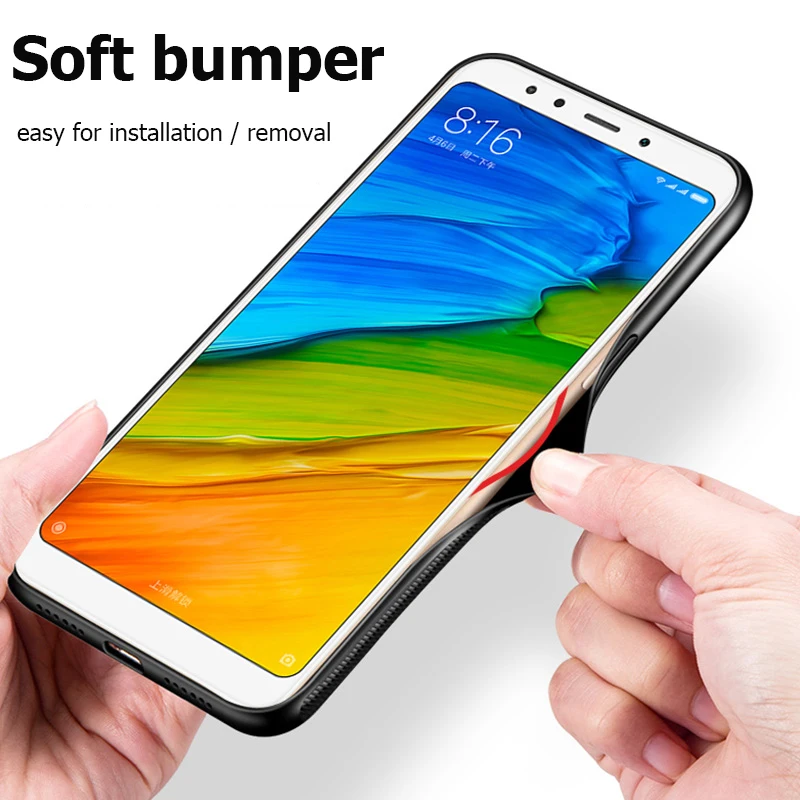 Чехол из закаленного стекла для Xiao mi Red Note 7 5 Plus 6A 5A 6 Pro Prime 4X Pocophone F1 9 8 SE MAX 3 A1 A2 Lite 6X 2S