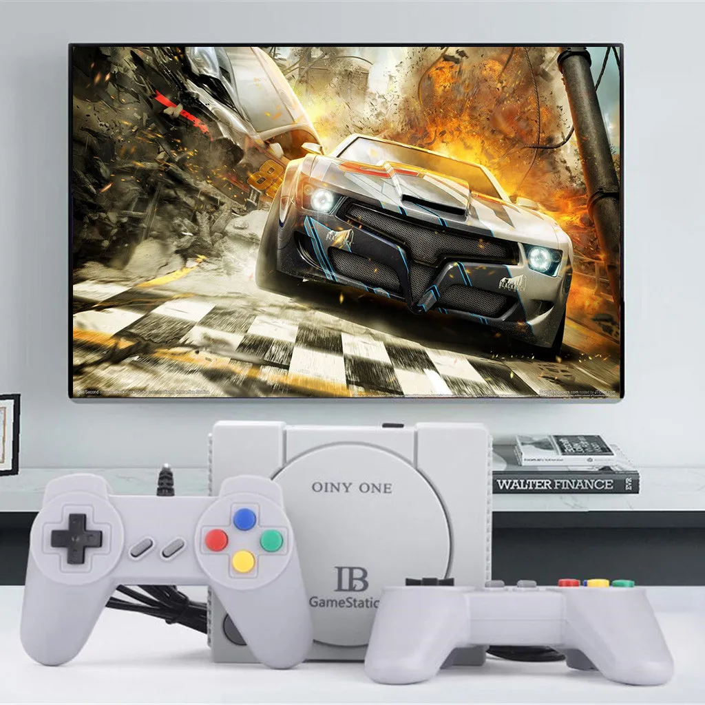 Ретро Классический игровой консоли встроенный 648 классические игры двойной Управление 8-битная консоль HDMI 4K смарт HD ТВ видео Игровая приставка детство