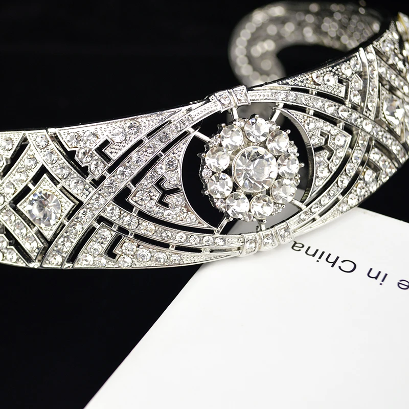 2018 New Trendy Meghan Tiara Princess Crown For Bridal Wedding Hair Jewelry Decoration Headpiece Accessories | Украшения и