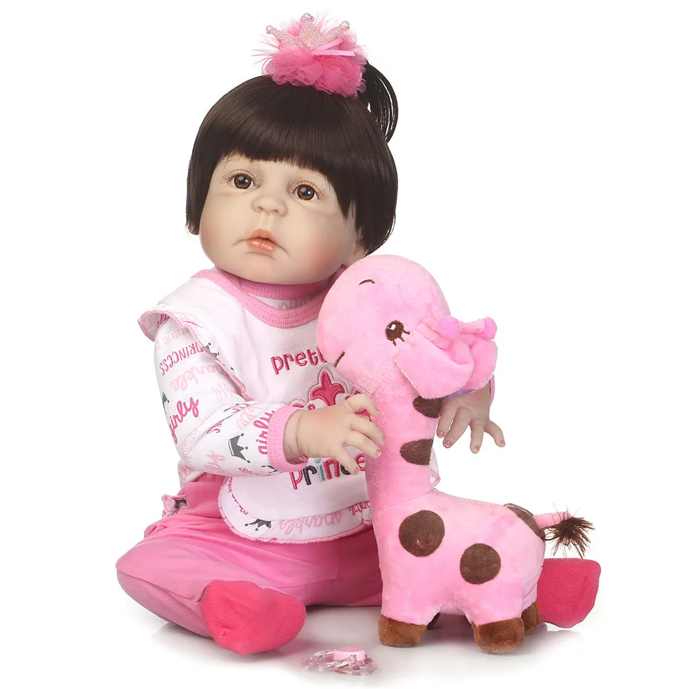 

Кукла реборн силиконовая, Реалистичная кукла принцессы, 22 дюйма