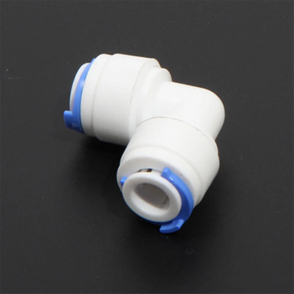 Новый 2 шт./лот 1/4 &quotнажимной фитинги для труб блок Локоть L Форма шар аквариум