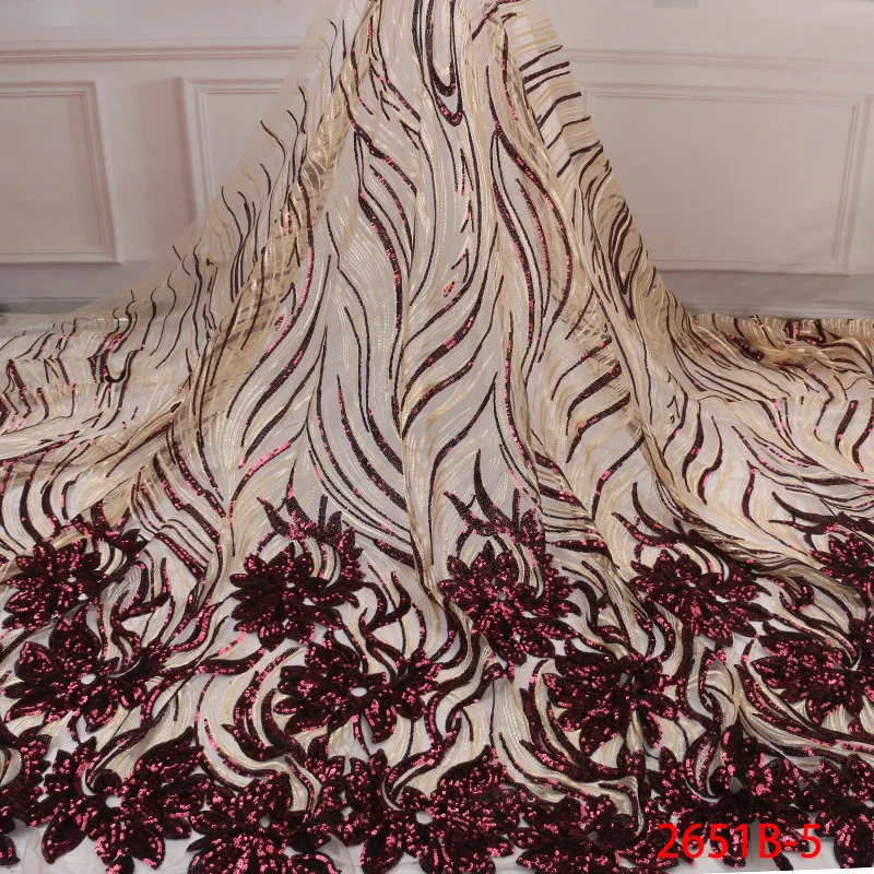 Кружевная ткань цвета шампанского золотого с блестками новая модная африканская