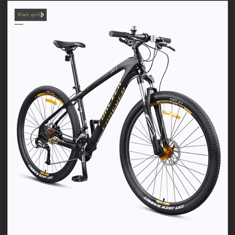Углеродное волокно для горного велосипеда, мужской внедорожный Shimano с переменной скоростью, двойной демпфирующий велосипед