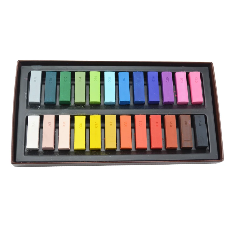 Мягкая Пастельная краска карандаш Simbalon 24 цвета среднего размера карандаши