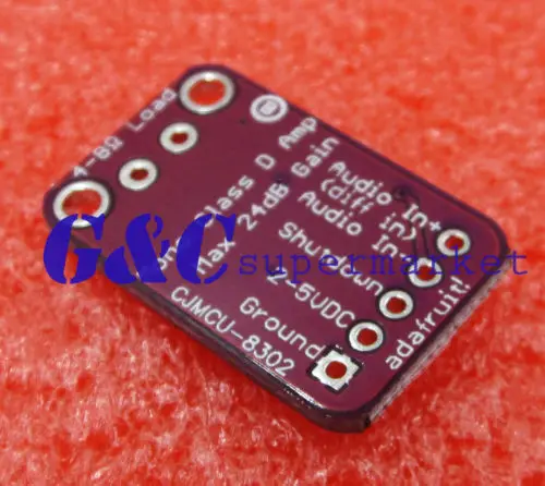 PAM8302 2 5 W класса D аудио усилитель Raspberry Pi top|pi top|raspberry pipi raspberry |