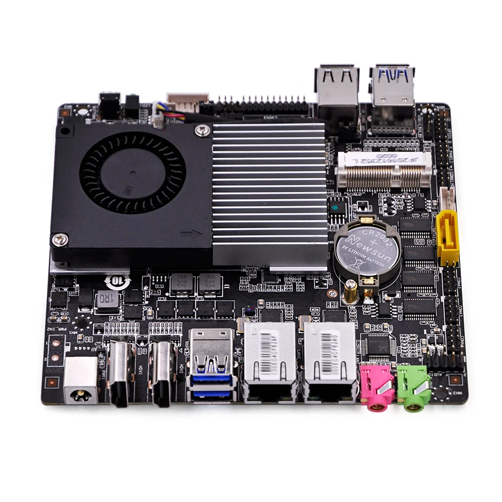 Qotom Мини ПК Intel Core 5005U i3 4010y i5 4200y 4200U Linux Безвентиляторный мини промышленный