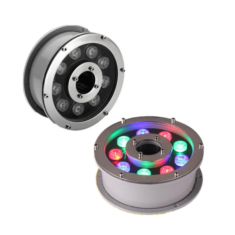 Водонепроницаемый светодиодный подводный светильник для пруда 6 Вт 12 18 в